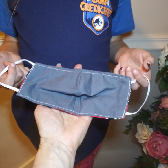 3/$18 Handmade Kid's Mickey Mouse Face Mask - Picture 2 of 3